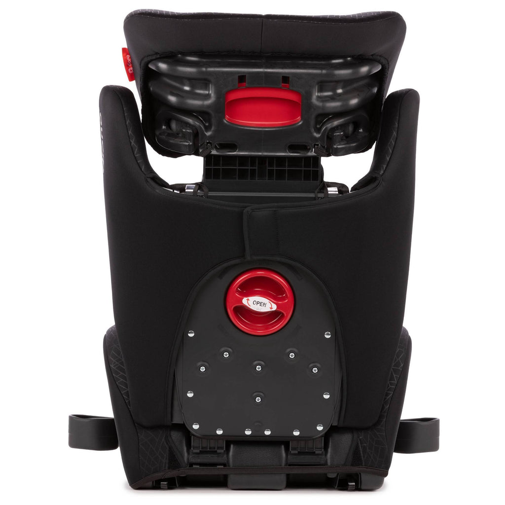 Black 2-in-1 Expandable Belt Positioning Booster Car Seat B97925
