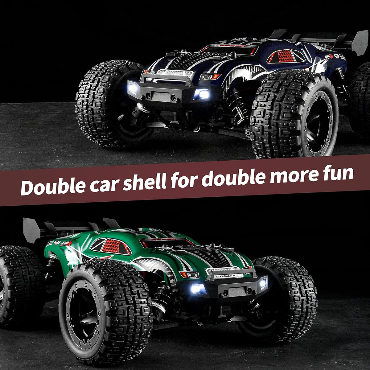 1:16 Scale 4WD Remote Control Electric Off Road RC Monster Truck U745