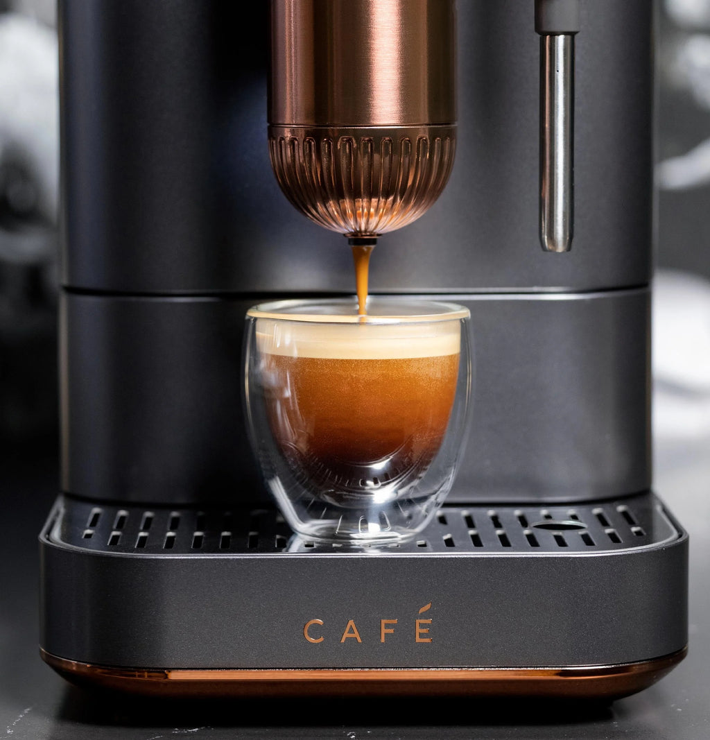 Automatic Espresso Machine with Milk Frother and Bean Grinder, Matte Black, 1.2 Liter U883144