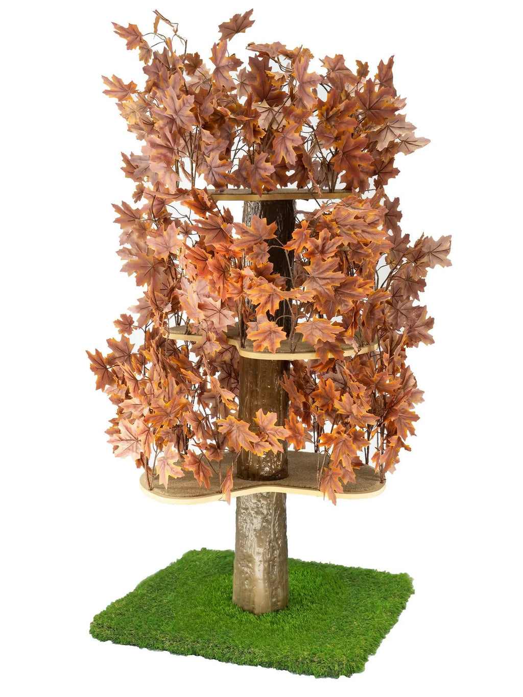 Plum Autumn 60-in Square Cat Tree I8886