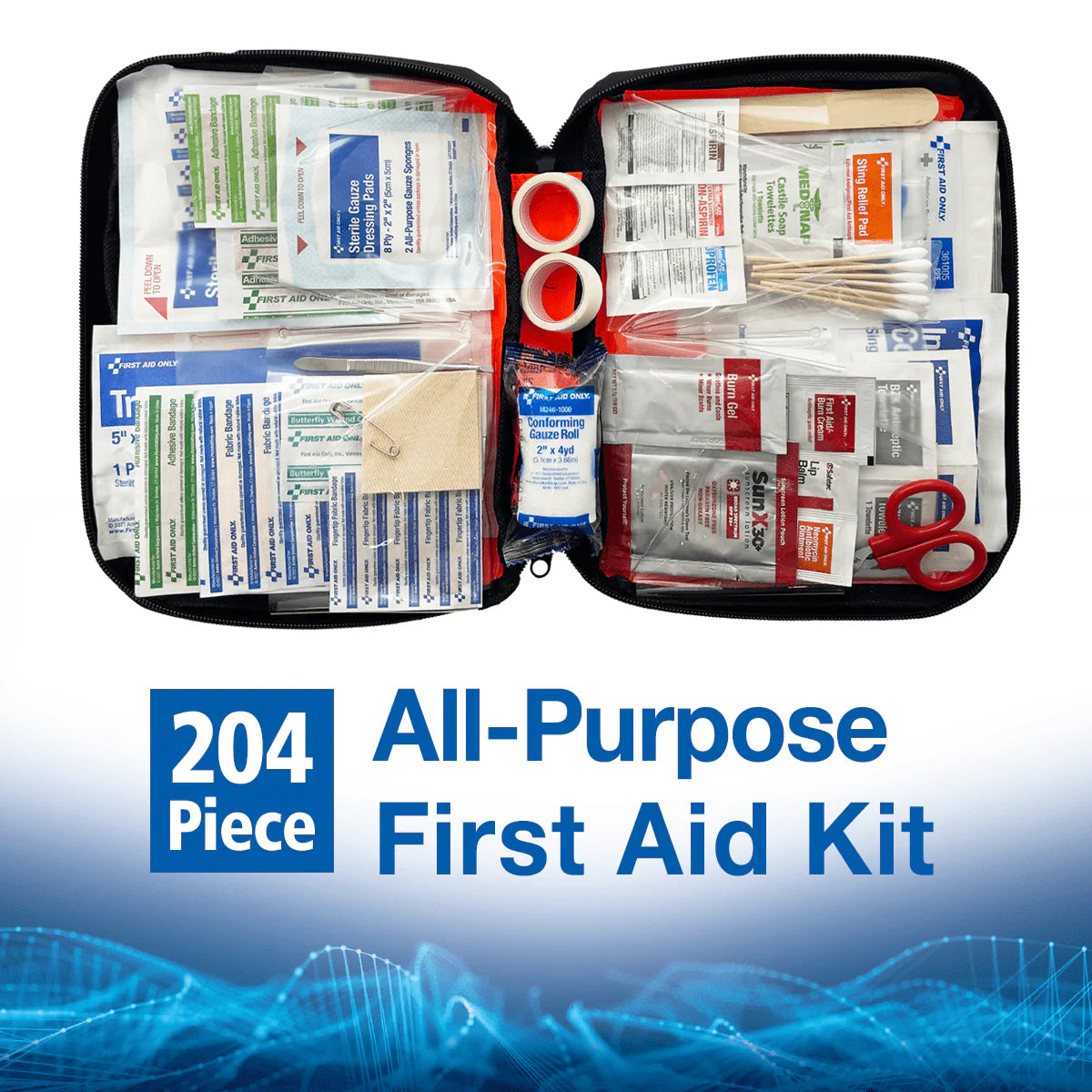 Outdoor First Aid Kit 205 Pieces R112