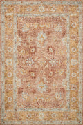 Terracotta Gold Rug V5372