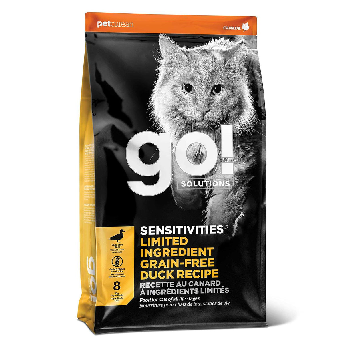 Limited Ingredient Duck Recipe Dry Cat Food A708