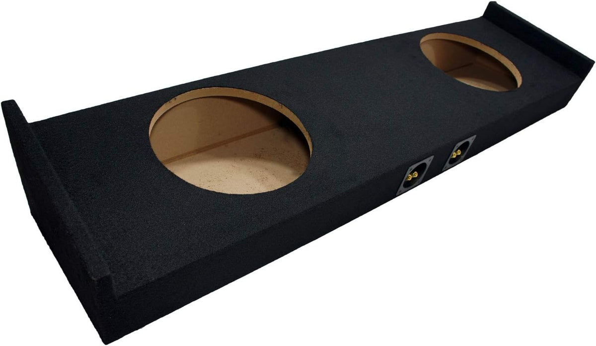 Kicker CVT12 Subwoofer with Amplifier and Dual 12" Sub Box Enclosure B13790