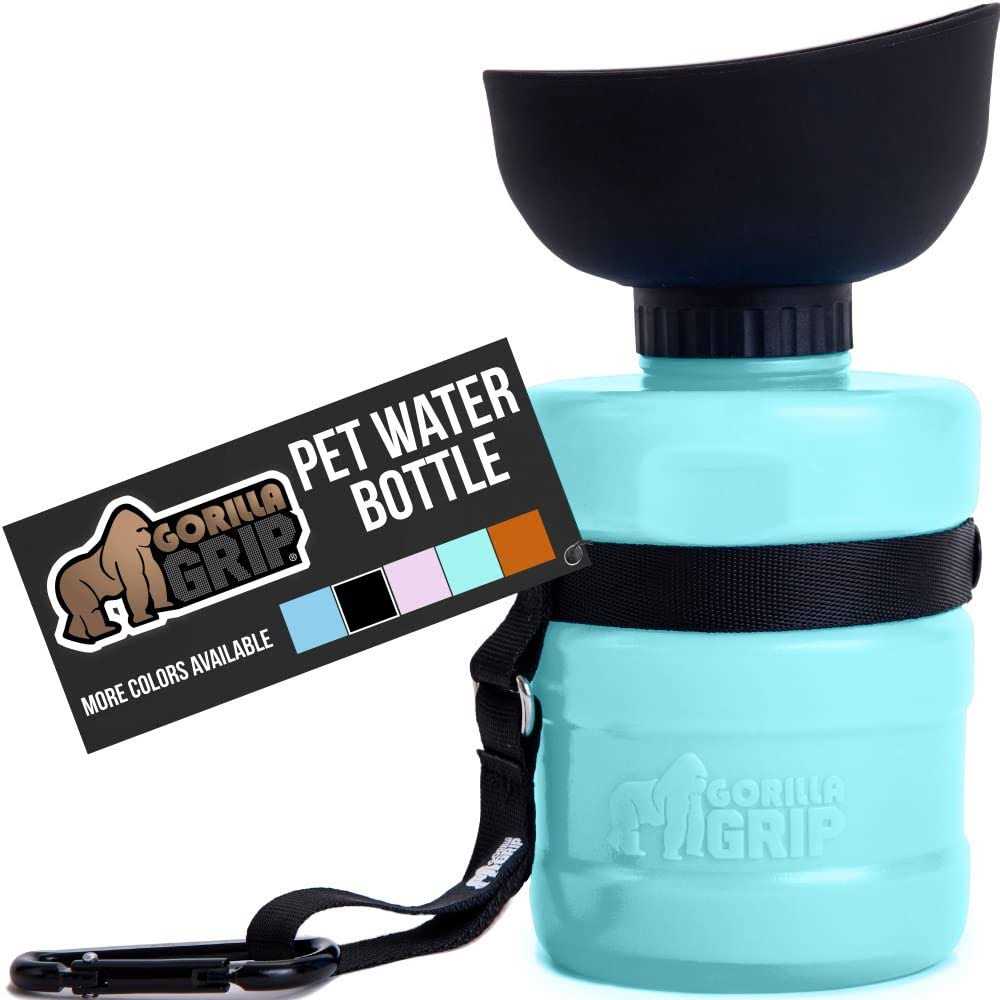 Leak Proof Portable Dog Water Bottle with Bowl Cap I436