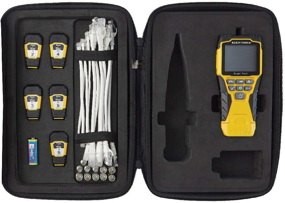 Coaxial Cable Tester with Test-n-Map Remote W65955