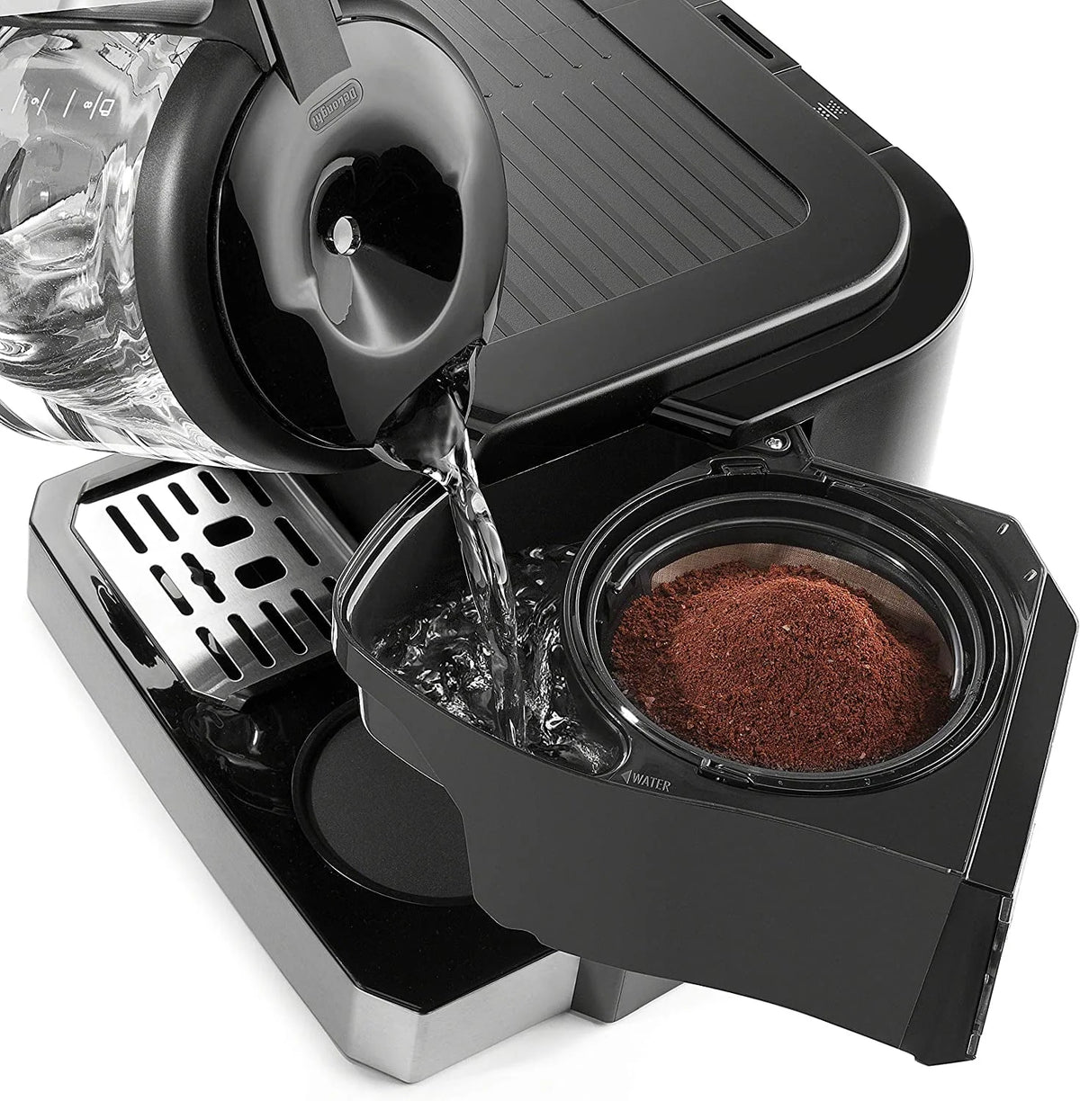 Combination Coffee Maker & Espresso Machine with Milk Frother and Glass Coffee Pot G83649