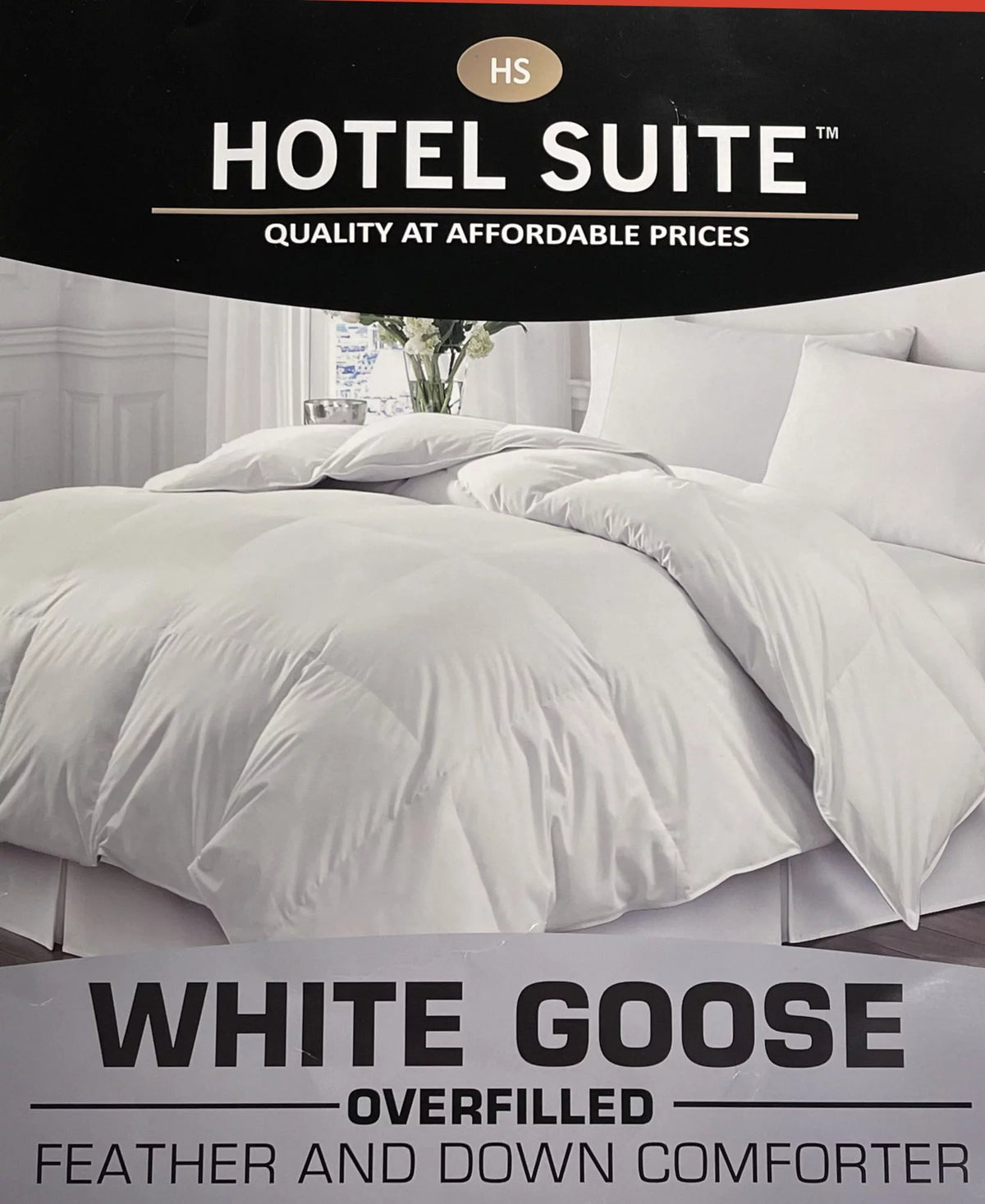 White Goose Feather & Down Comforter W343