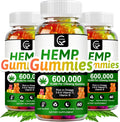 High Potency Hemp Gummies 600,000 Extra Strength Vegan Non-GMO Gluten-Free H42084