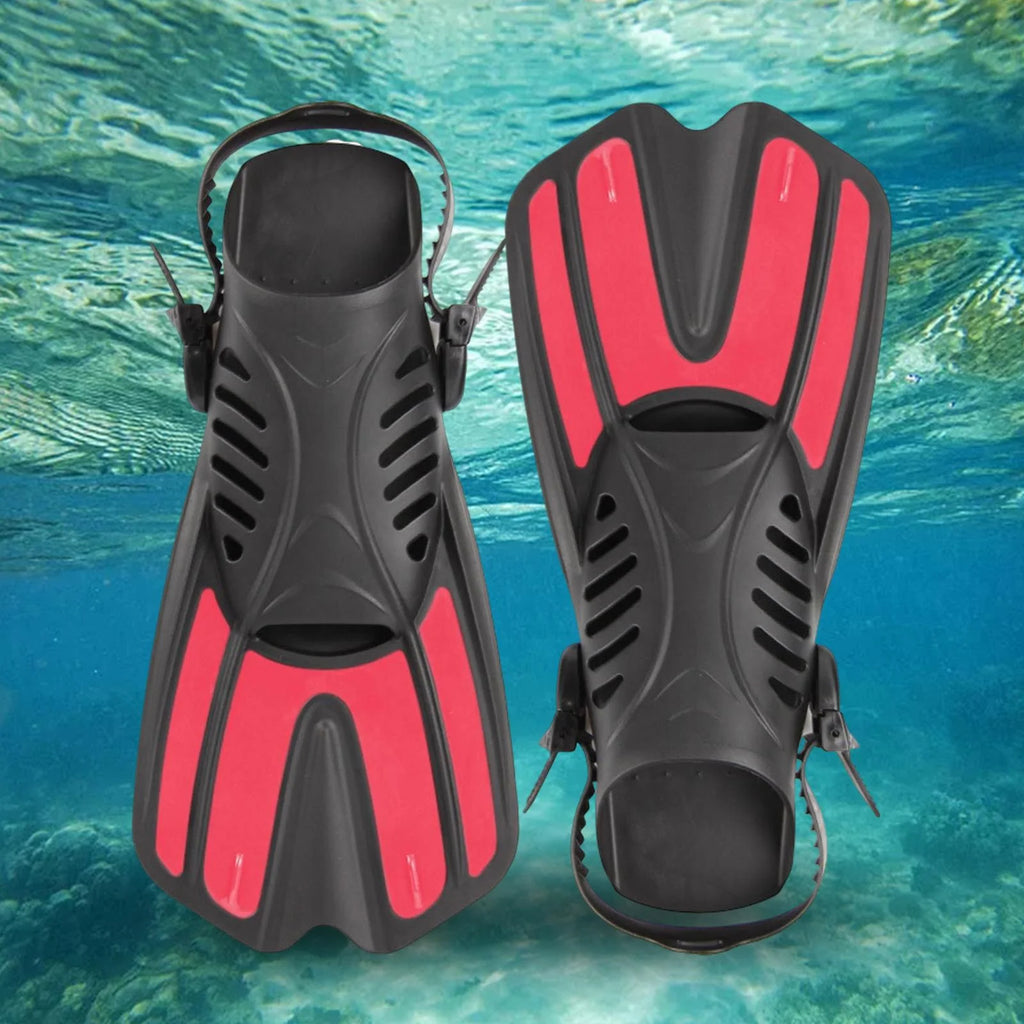 Pink Flexible Diving Flippers J305582