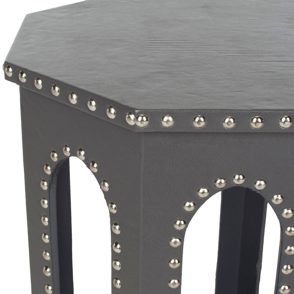 Grey End Table T54743