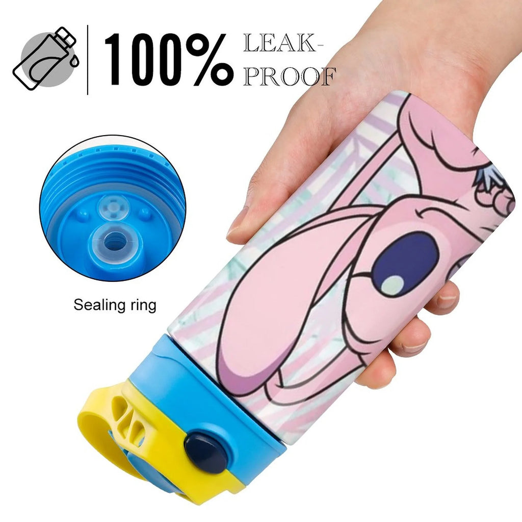 Stainless Steel Vacuum Insulated Water Bottle With Straw Q967