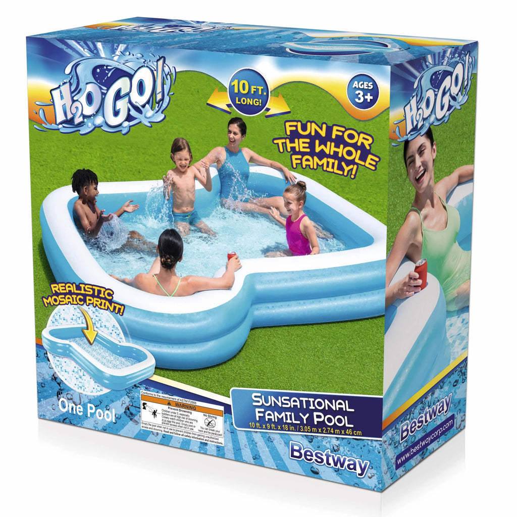 10' x 9' x 18 Inflatable Kiddie and Family Pool P590973