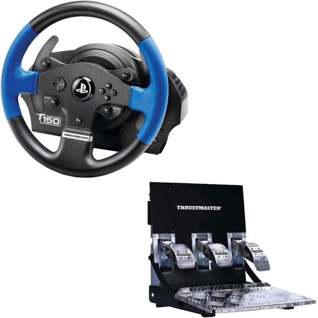Racing Wheel with Pedal Set J187