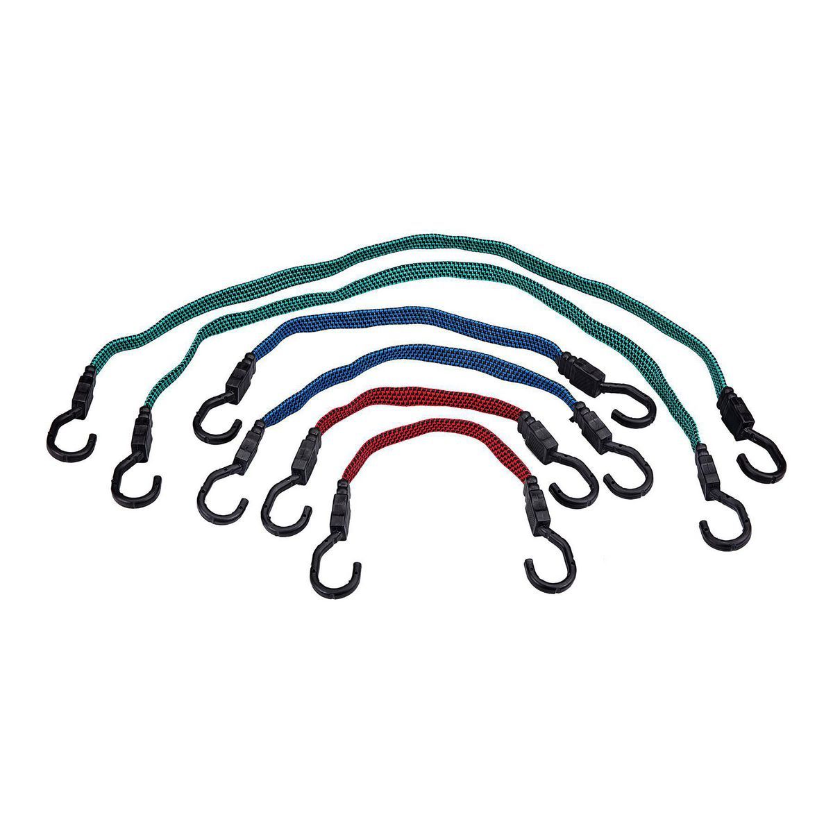Elastic Tie Downs, 6-Piece T297285