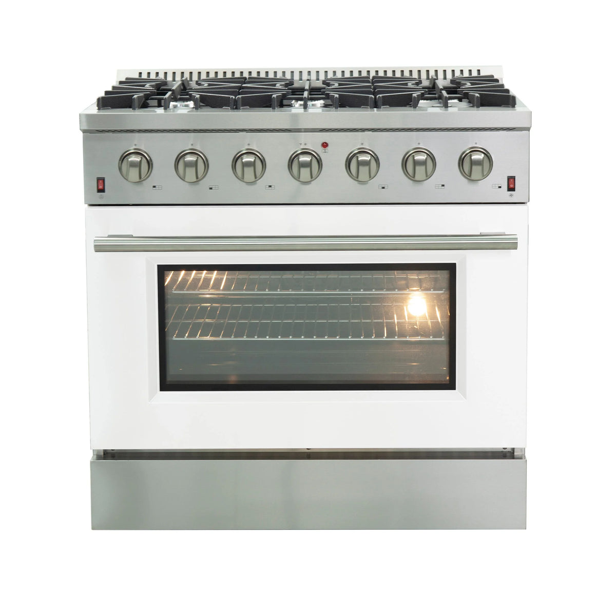 36 Inch Freestanding Gas Range in White S18333