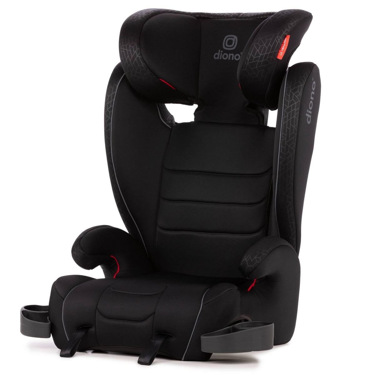 Black 2-in-1 Expandable Belt Positioning Booster Car Seat B97925