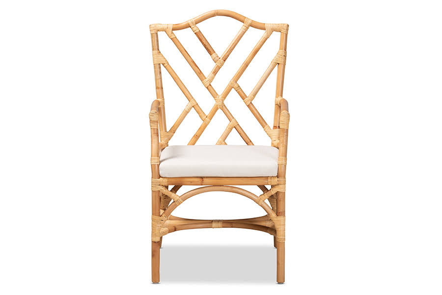 Finished Rattan Armchair D63480