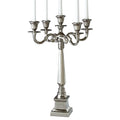 Nickel Plated 5 Light Candelabra L993601