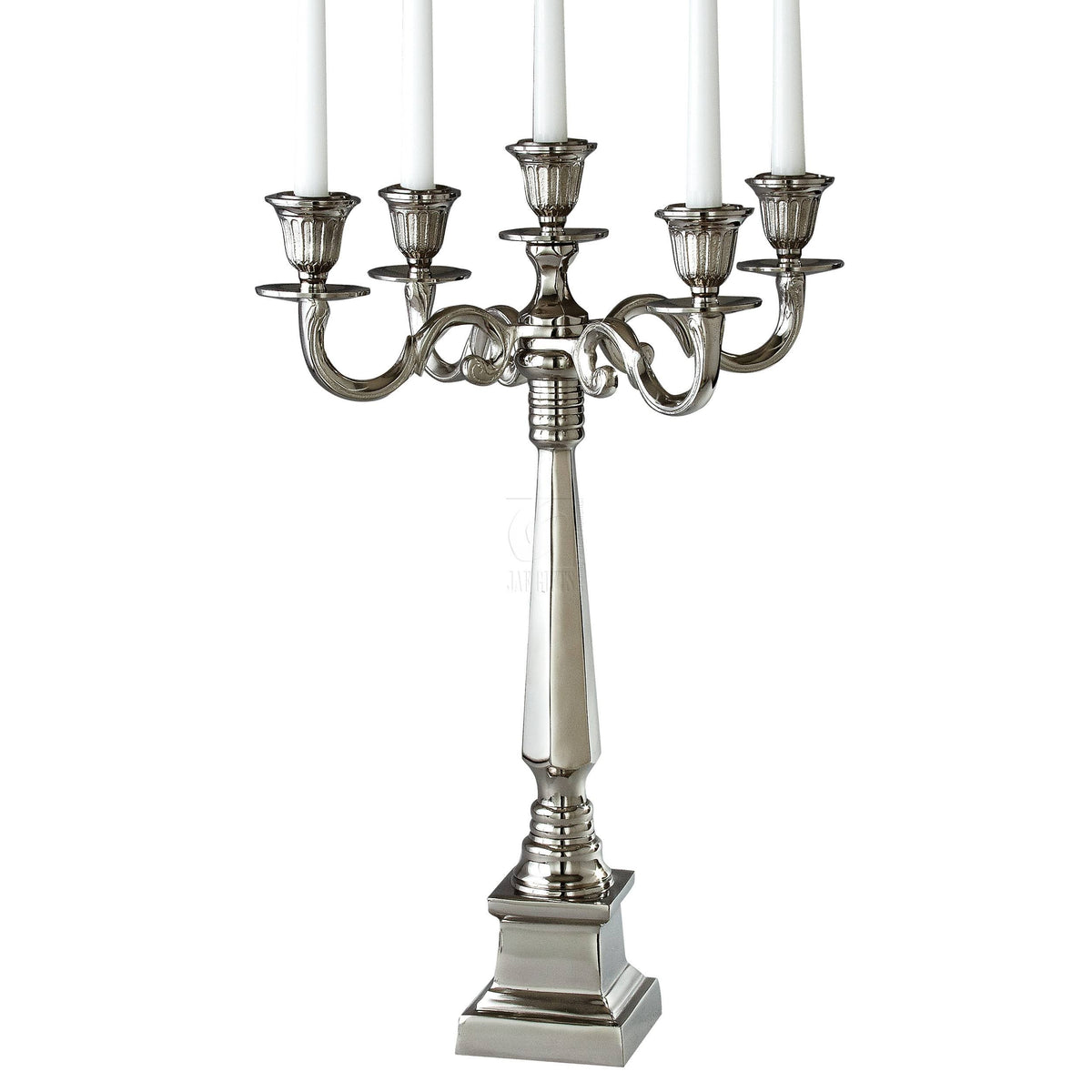 Nickel Plated 5 Light Candelabra L993601