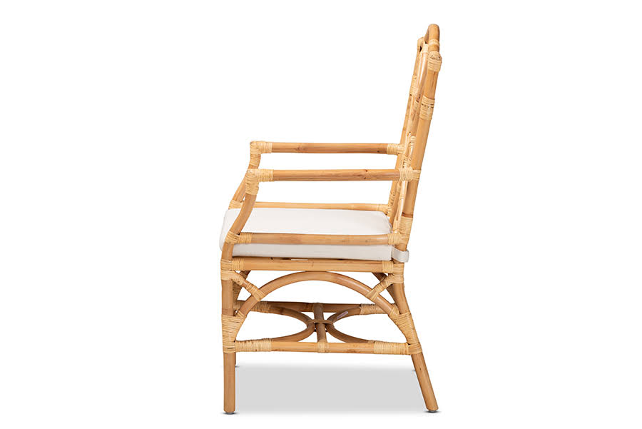 Finished Rattan Armchair D63480