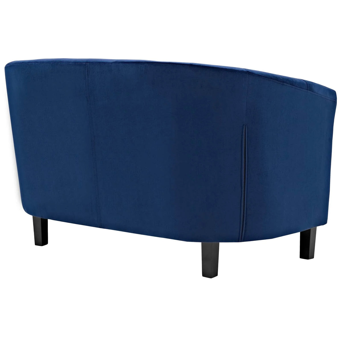 Navy Performance Velvet Loveseat A859