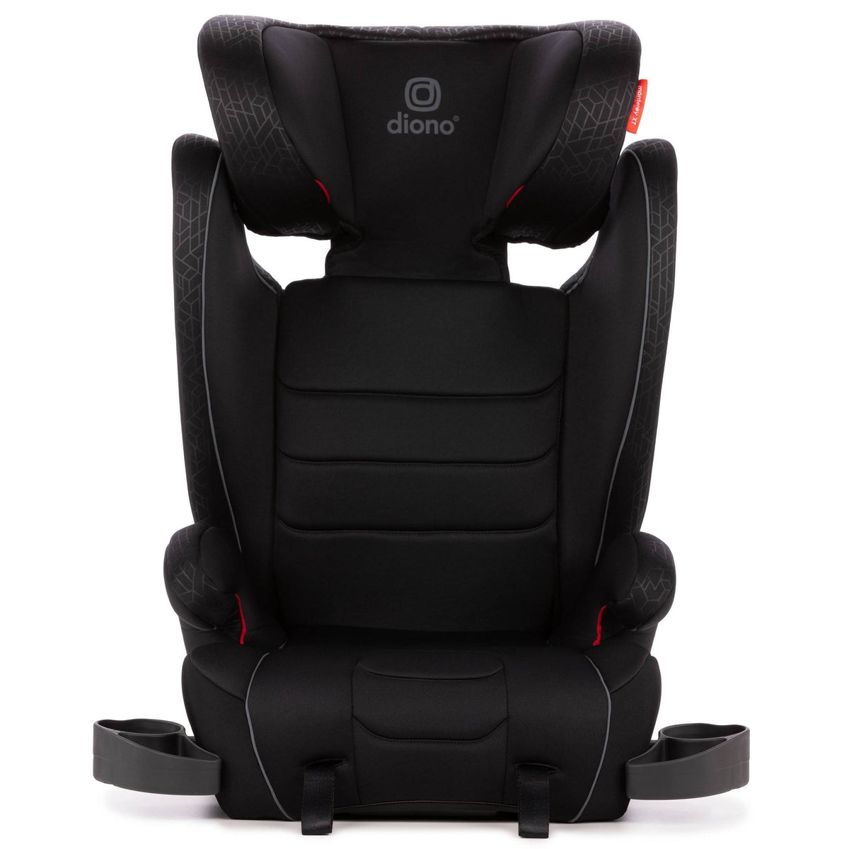 Black 2-in-1 Expandable Belt Positioning Booster Car Seat B97925