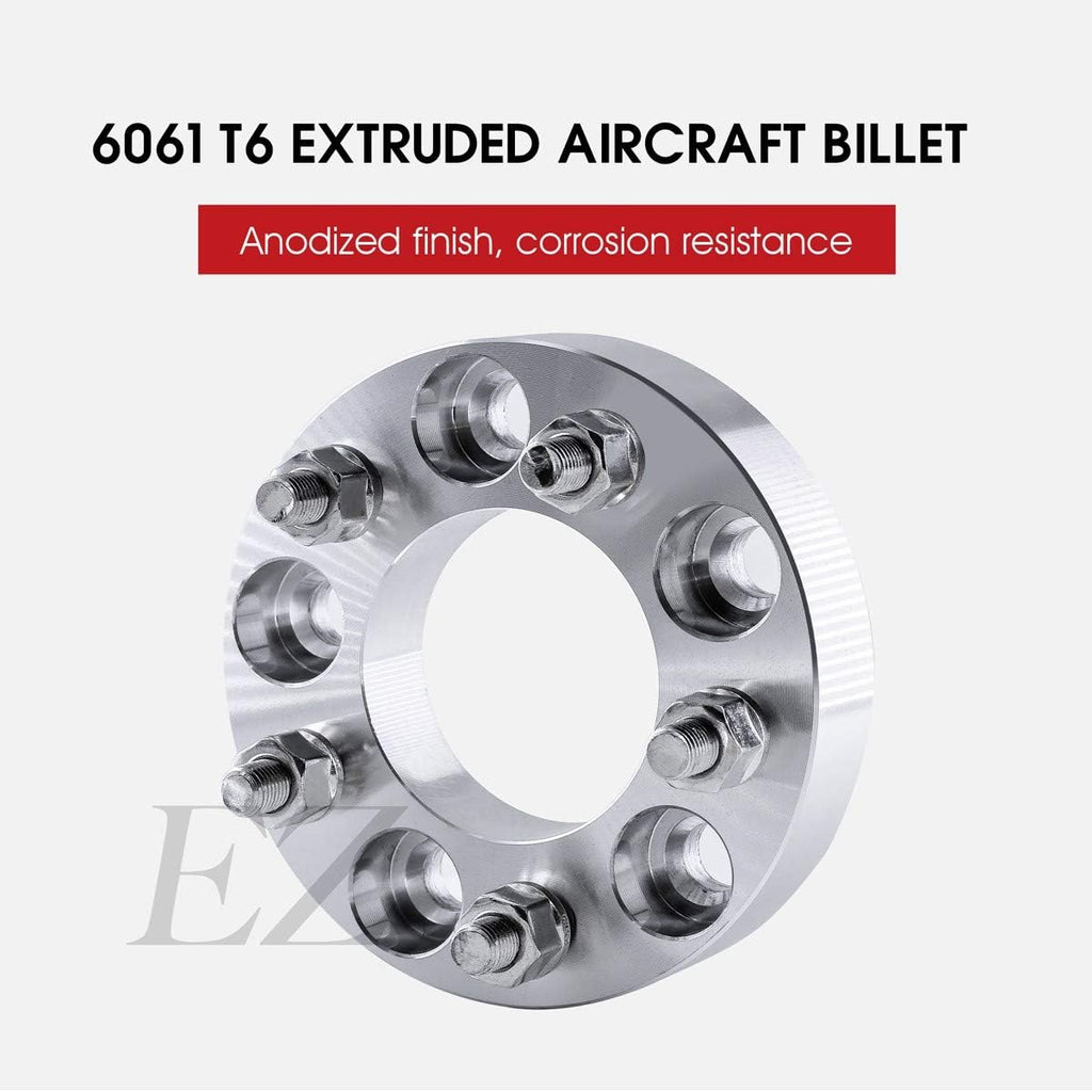 4 Wheel Adapters 5 Lug 4.5 Inch to 5 Lug 4.5 Inch 2 Inch Thick N80195