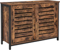 Rustic Brown Sideboard with Sliding Doors B8860