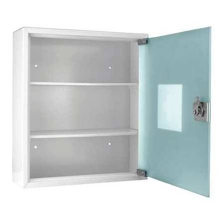 White 1 Door Wall Supply Cabinet C3919