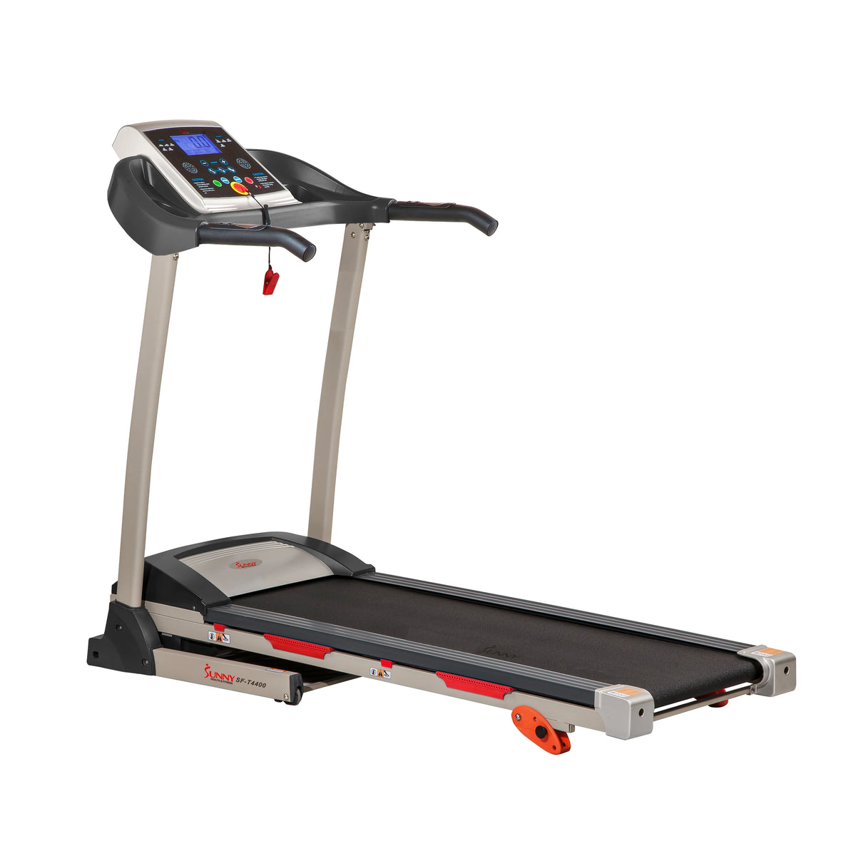 Manual Incline Folding Treadmill with Pulse Sensors B270291