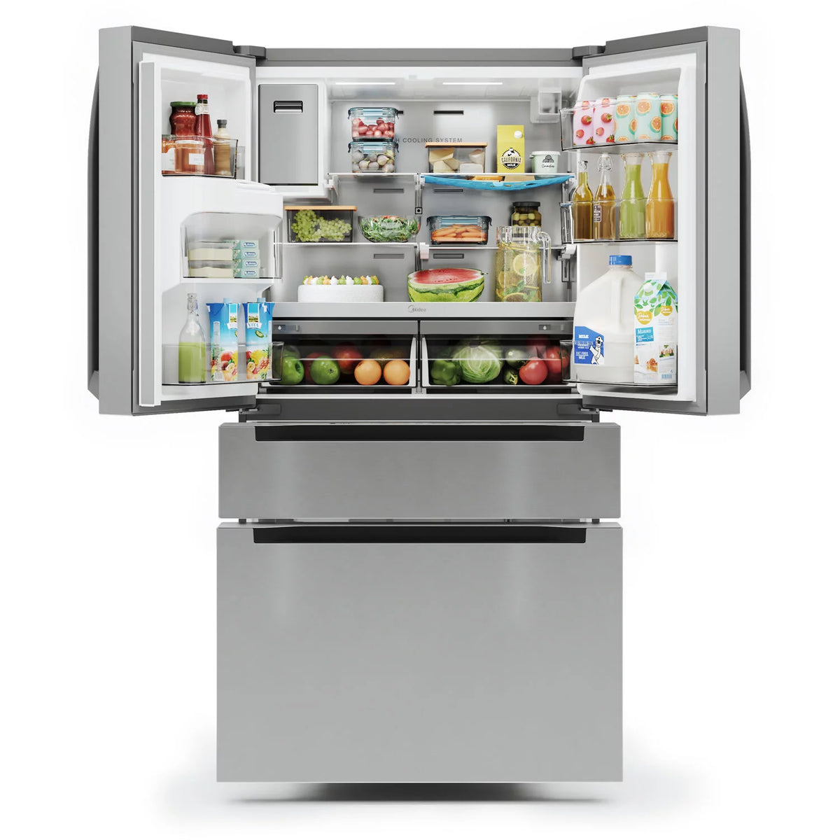 21.6-Cu. Ft. Cabinet Depth 4-Door French Door Refrigerator M5297