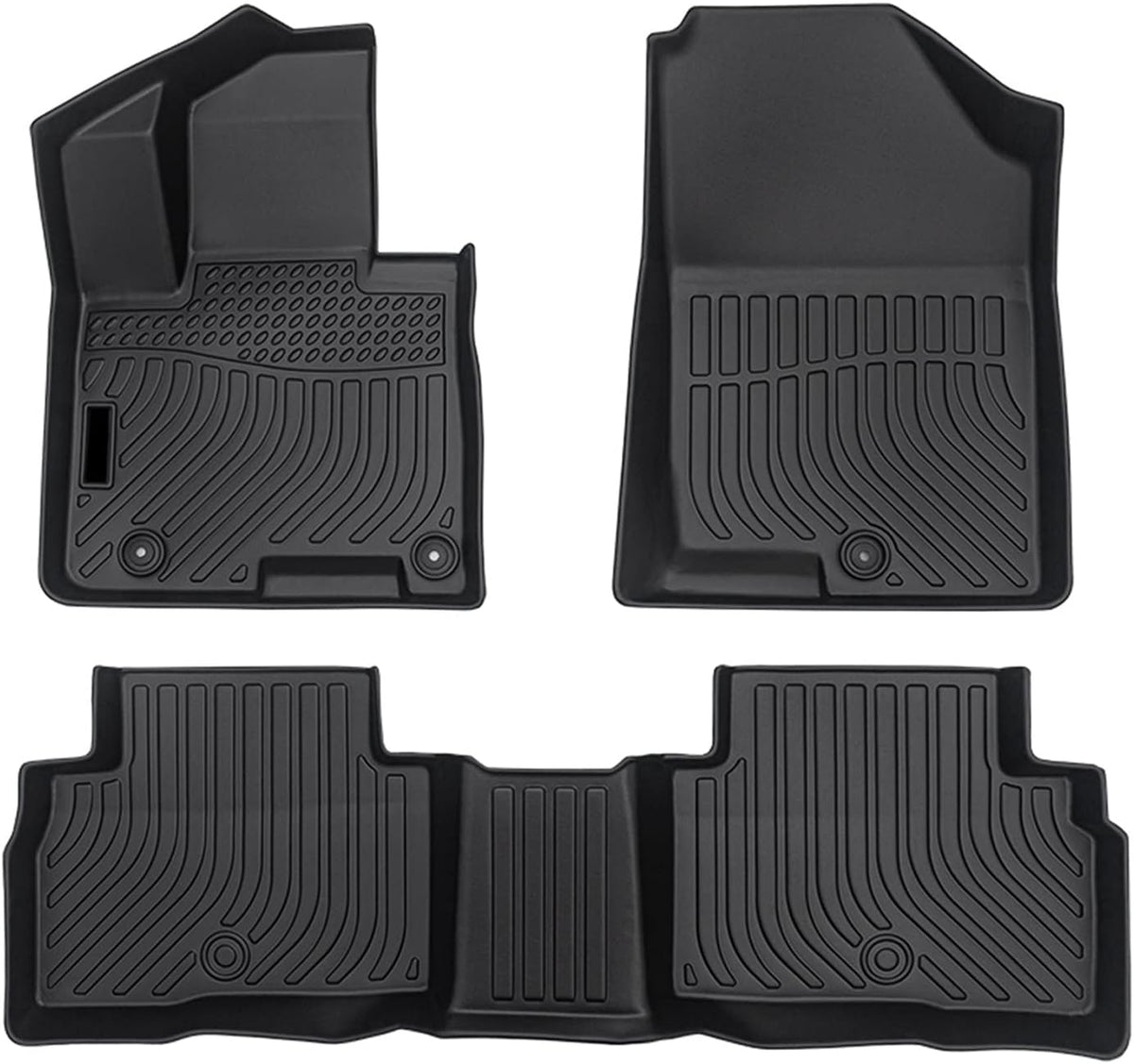 Custom Fit All Weather Floor Mats TPE C1166
