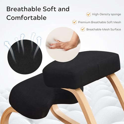 Adjustable Kneeling Chair with Cushion T5295