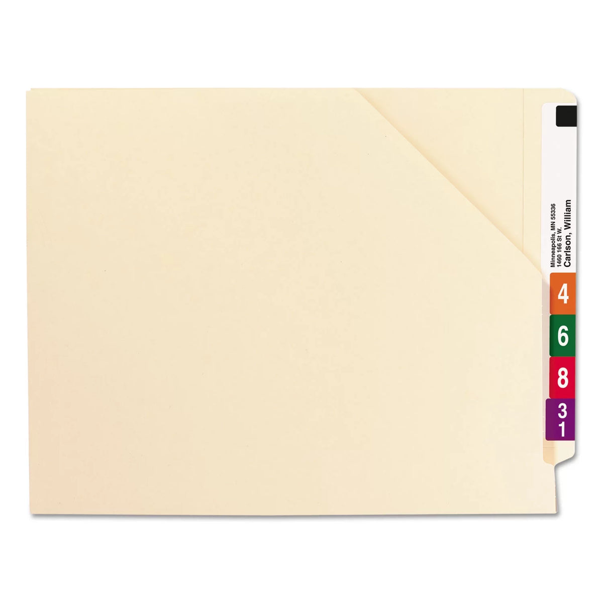 End Tab File Jacket S7635