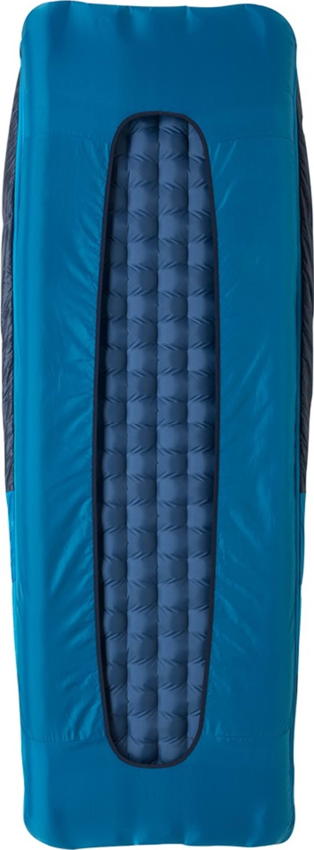Long Wide Blue Stripe Bedroll C404829