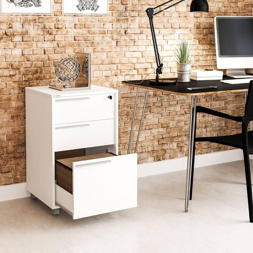 White File Cabinet X66046