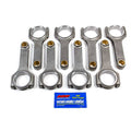 White H-Beam Connecting Rods V6440