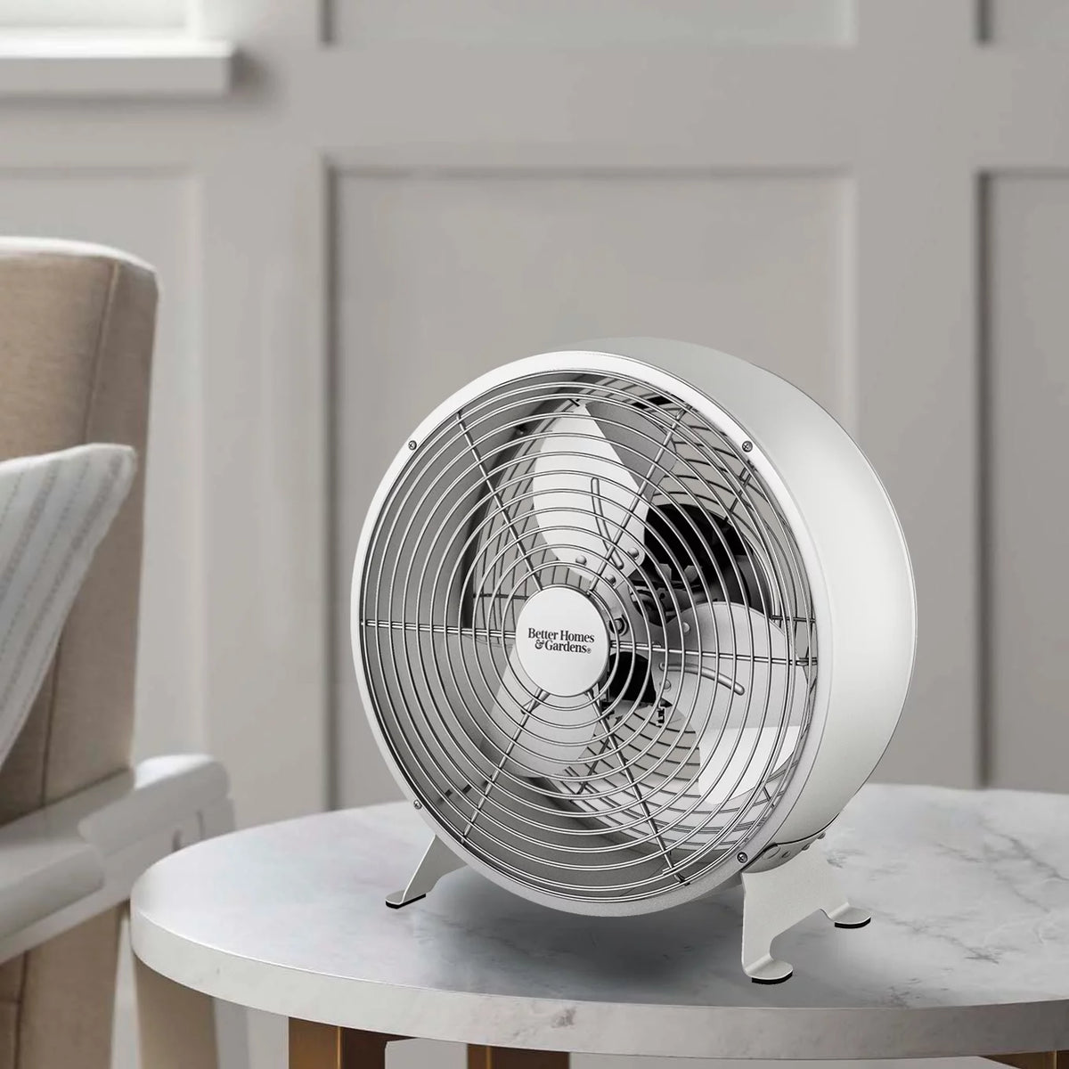 9 inch Retro Table Drum Fan C594921