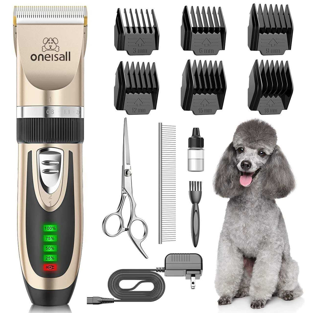 Low Noise 2-Speed Rechargeable Cordless Dog Clippers N426
