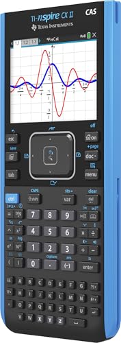 TI-Nspire CX II CAS Graphing Calculator with Color Screen K725