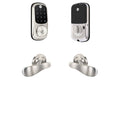 Z-Wave Plus Assure Lock Touchscreen Deadbolt with Passage Navis Paddles M904