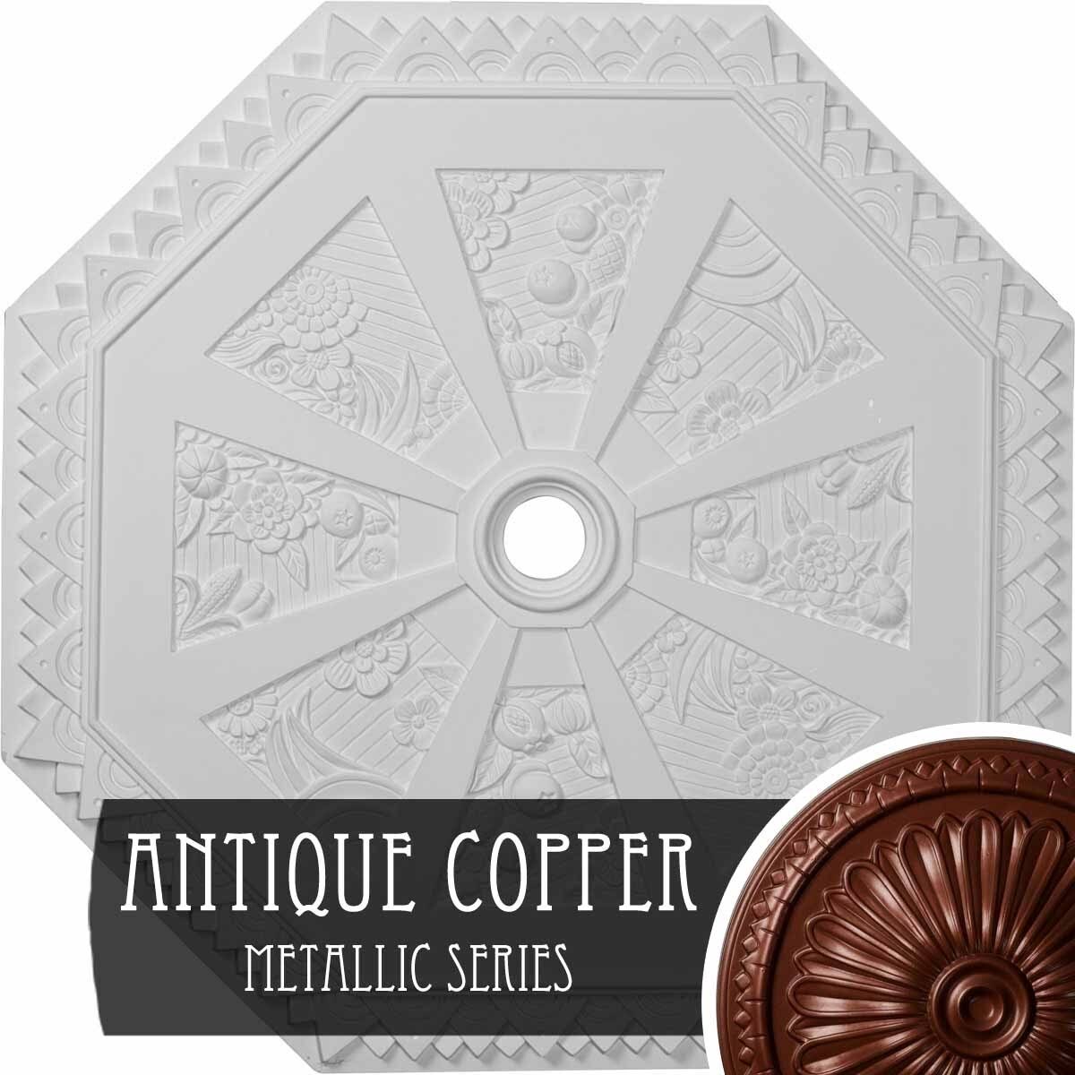 Octagonal Ceiling Medallion U34628