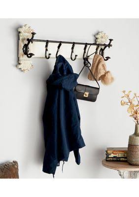 White Metal Vintage Wall Hook T31520