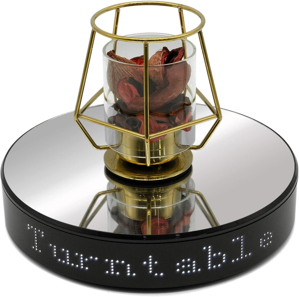 White Light Smart Rotating Turntable Display Stand V8221