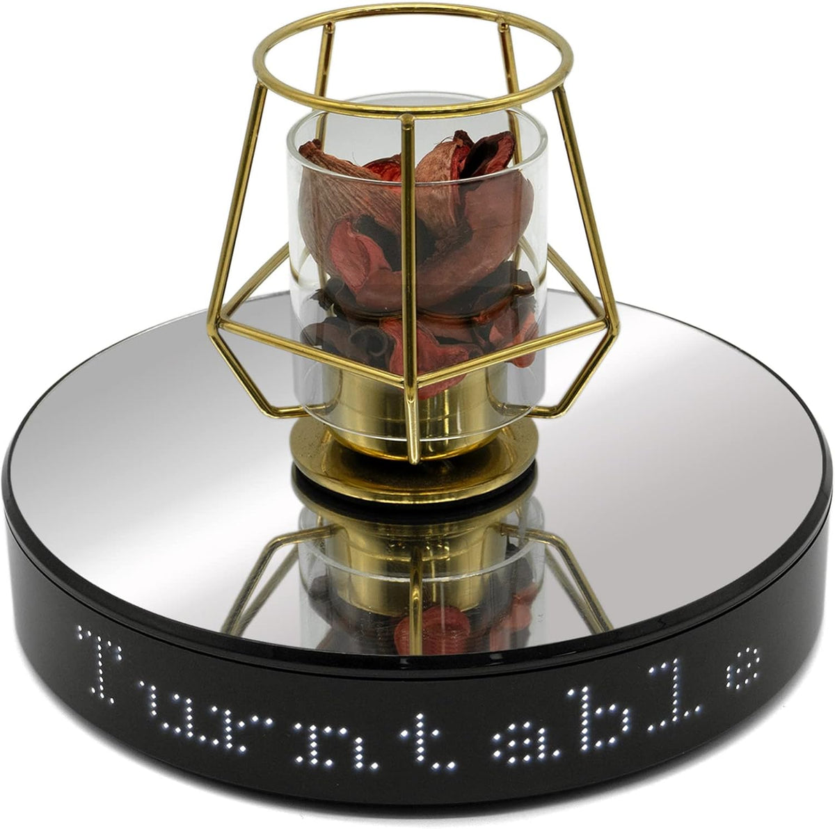 White Light Smart Rotating Turntable Display Stand V8221