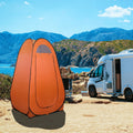 Orange Pop Up Camping Shower Tent G107