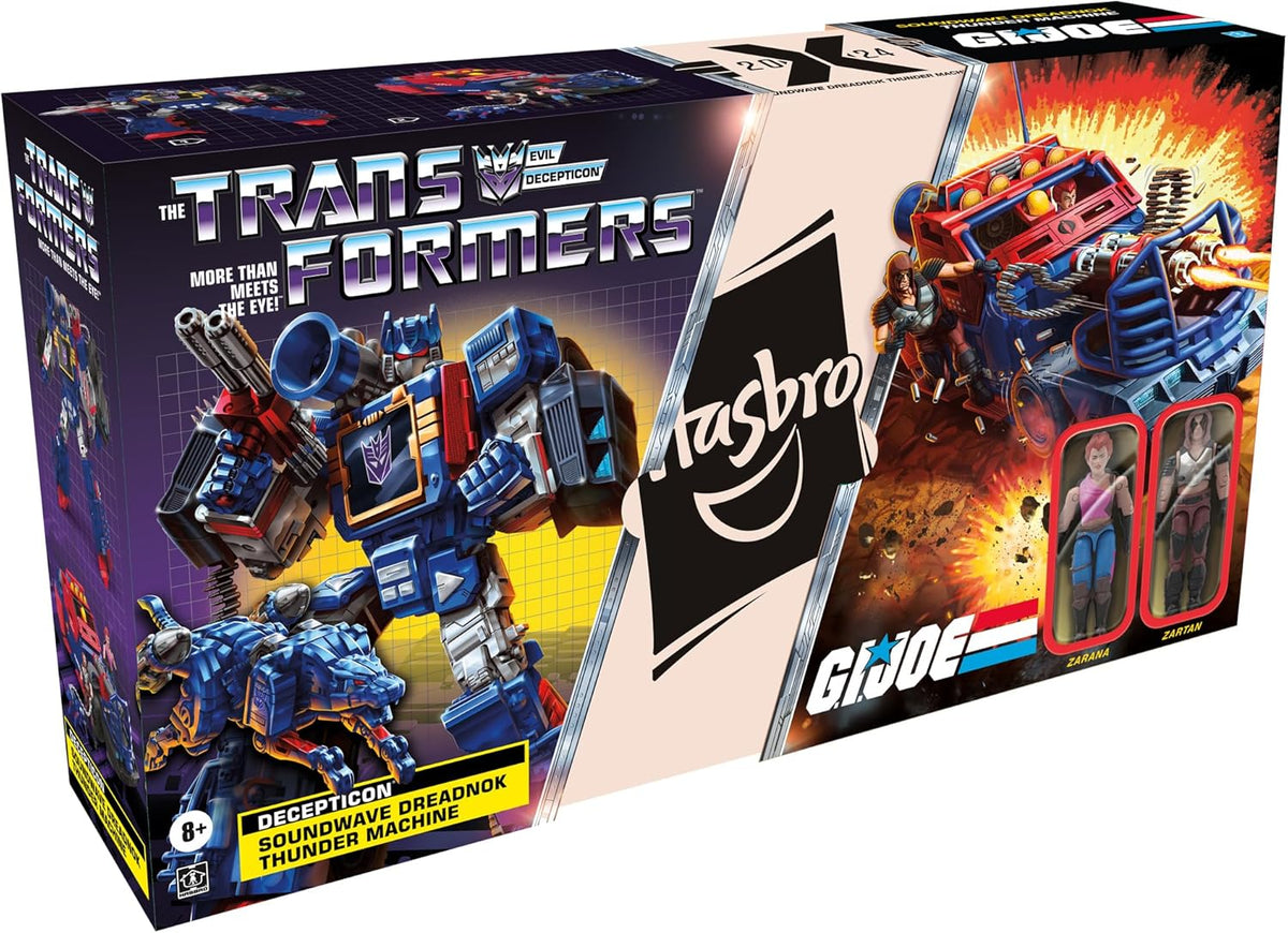 Transformers Collaborative Soundwave Dreadnok Thunder Machine Action Figures J749996