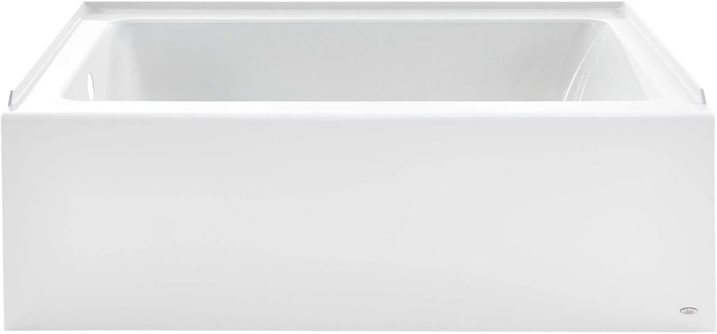 60 x 30in Acrylic Apron Bathtub with Right-Hand Outlet in White O857907
