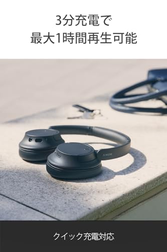 Navy Blue Noise Canceling Wireless Bluetooth Headphones V39771